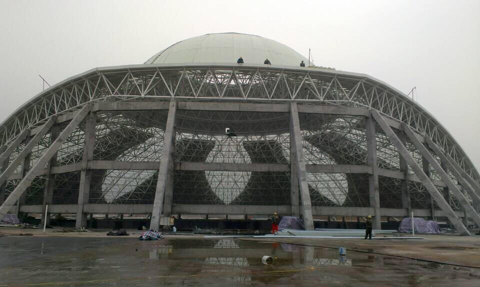 阜康温泉馆网架工程